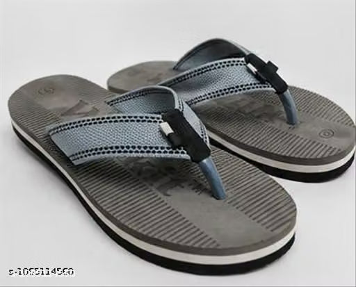 Classic GREY Men’s Slides | Comfortable & Durable Everyday Slippers