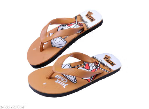 RITA-JUST CHILL-TAN-“Kids’ Fun & Durable Hawai Chappals – Safe & Comfortable”