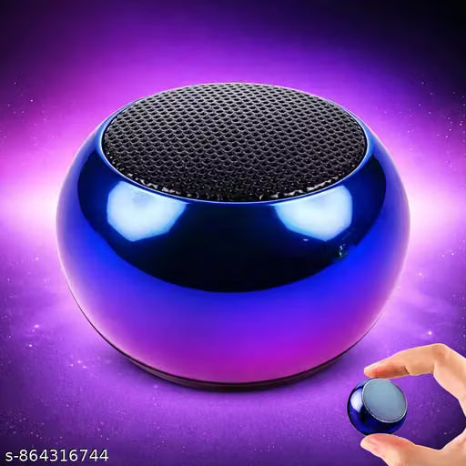 Mini Speaker Portable Wireless Speaker with Immersive Sound, True Wireless Speaker, Multi-Connectivity Modes, Type C Charging, Mini Bluetooth Speaker Stereo Sound High Bass Mini Bluetooth Party Speaker