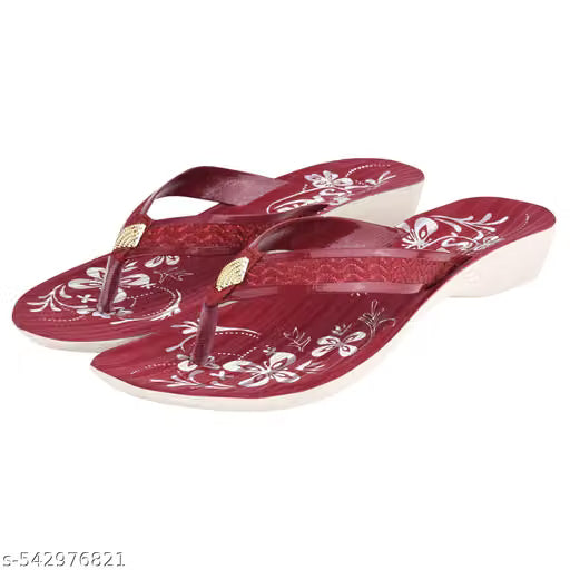 Latest Combo of Women's stylish slippers - Pack of 2 Ladies Premium Chappals