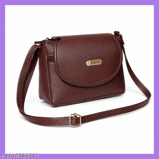 Trendy Women's Sling Bag | Premium PU Leather Shoulder Bag