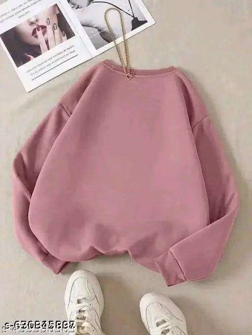 Printed Women and Girls Sweatshirt