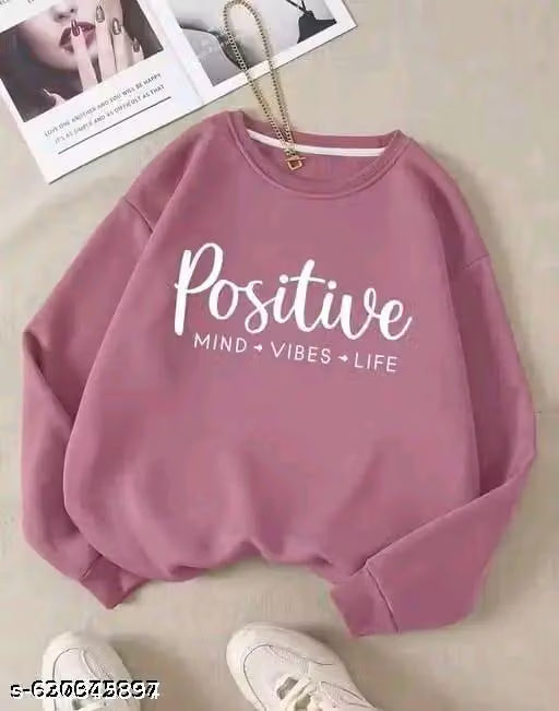 Printed Women and Girls Sweatshirt