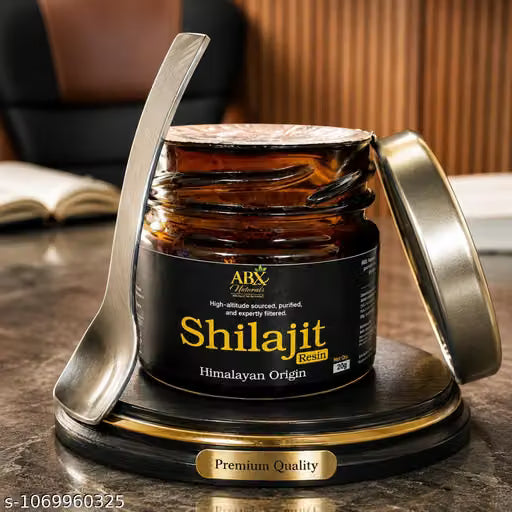 Shilajit |Strength & Booster | Sourced from High-Altitude Himalayas (60 GM) Natural Ayurvedic Supplement for Men & Women