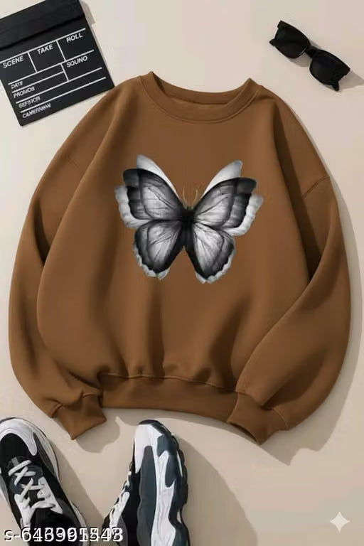 Printed Women and Girls Sweatshirt