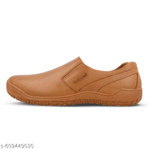 Men's Slip-On Rain Shoes - WC4703 Tan