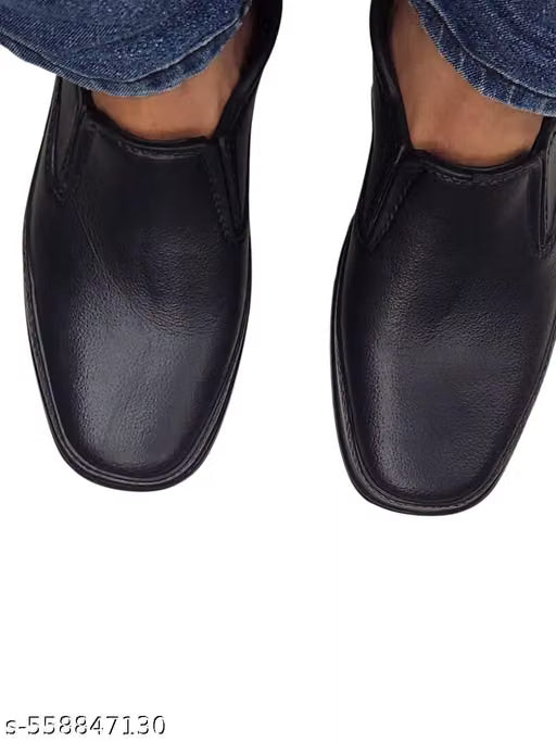 Best black formal shoes for men / black formal Rubber shoes lightweight waterproof shoes for menDurable Rubber Formal Shoes for Men Men’s
