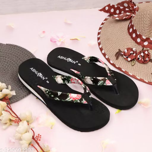 Ashuman Women Softy and Comfortable Trending & Stylish Slipper & Flipflop