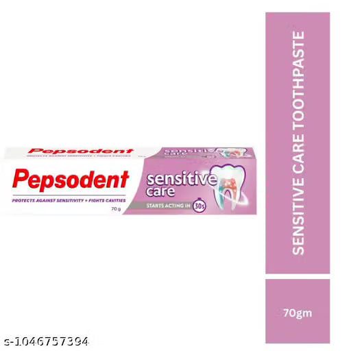 PEPSODENT Sensitive Care, with 5% Potassium Nitrate, Toothpaste, 70 g, for relief from Sensitivity
