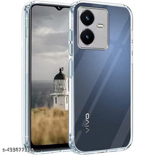 CoverMafia Transparent Back Case Cover for Vivo Y22