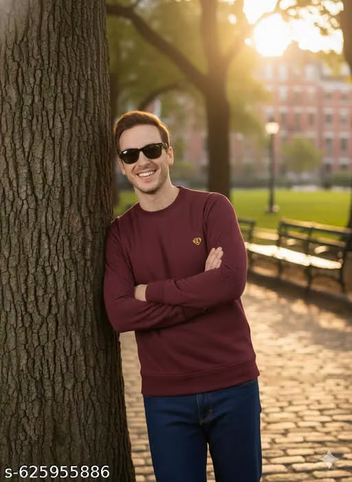 Winter sweatshirt for Mens Fleece Fabric