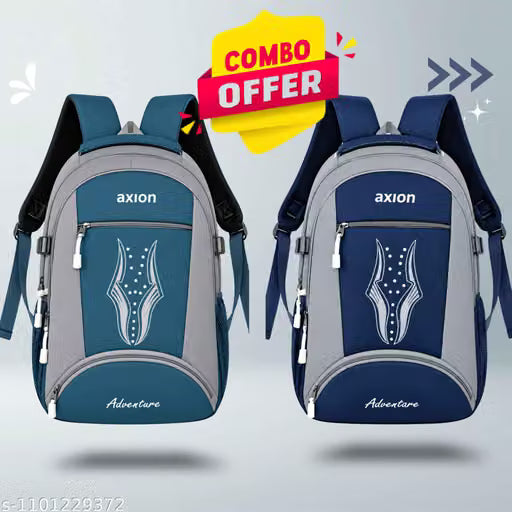 35 Litre College Laptop Backpack with 5 Spacious Compartments for Men & women bags Unisex | Stylish School & College Bags Boys & Girls | Leisure, Casual, Travel, Business, Office Bagpack